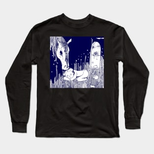 Horse awakening Long Sleeve T-Shirt